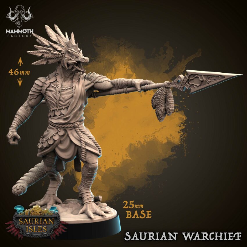 Saurian Warchief 1