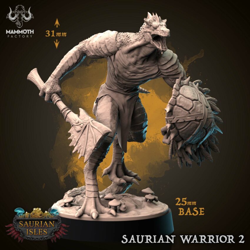 Saurian Warrior 2
