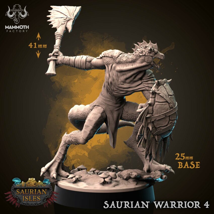Saurian Warrior 4