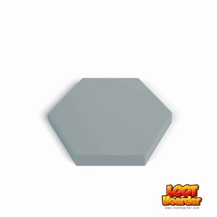 Wargame Hex Bases – Clear