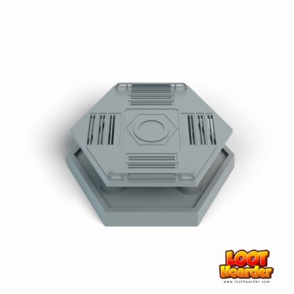 Wargame Hex Bases – Elevated