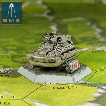 J. Edgar V2 on a battlefield hex map