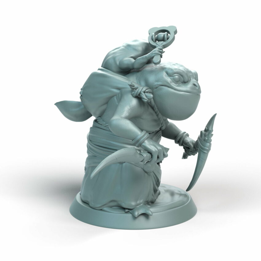 Croaker Charge Baby Tabletop Miniature - Shellback Ritual - RPG - D&D