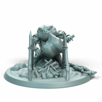 Croaker Eat Tabletop Miniature - Shellback Ritual - RPG - D&D