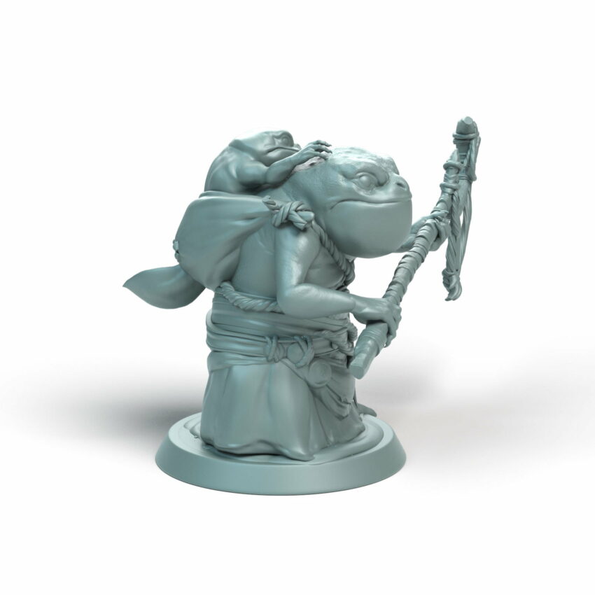 Croaker Guard Baby Tabletop Miniature - Shellback Ritual - RPG - D&D