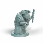 Croaker Guard Helm Tabletop Miniature - Shellback Ritual - RPG - D&D