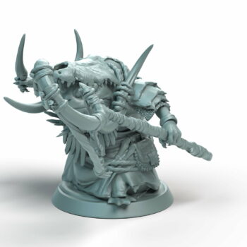 Croaker Parry Helm Tabletop Miniature - Shellback Ritual - RPG - D&D