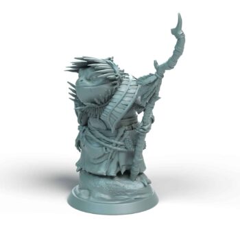 Croaker Wait Helm Tabletop Miniature - Shellback Ritual - RPG - D&D