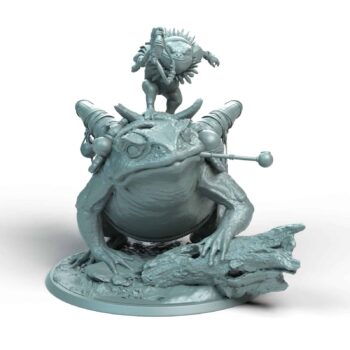 Toad Battleready Mount Tabletop Miniature - Shellback Ritual - RPG - D&D