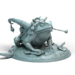 Toad Walk Saddle Tabletop Miniature - Shellback Ritual - RPG - D&D