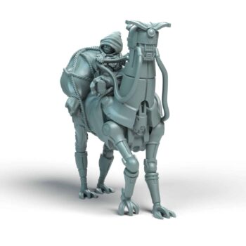 Droid Thieves Mecanical Horse Rider Legion - Shatterrpoint Miniature