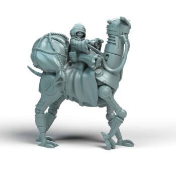 Droid Thieves Mecanical Horse Rider Legion - Shatterrpoint Miniature