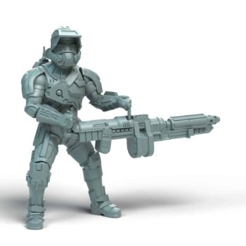 Old Troopers Specialist B Legion - Shatterrpoint Miniature