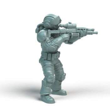 Republic Shock Trooper B Legion - Shatterrpoint Miniature
