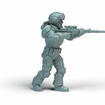 Republic Shock Trooper F Legion - Shatterrpoint Miniature