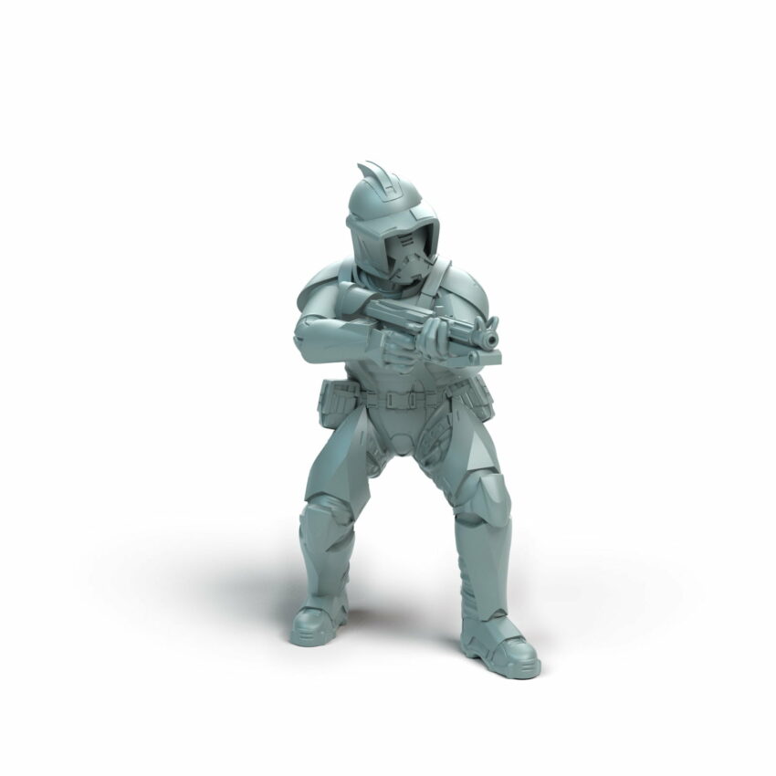 Adv Genetic Soldier  E Legion - Shatterrpoint Miniature