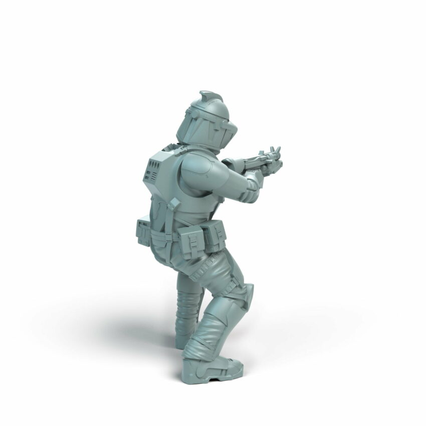 Adv Genetic Soldier  E Legion - Shatterrpoint Miniature
