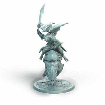 Dragonborn Mount Sprinta Tabletop Miniature - Sultan of Scales - RPG - D&D