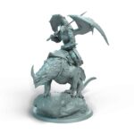Dragonborn Mount Stare Tabletop Miniature - Sultan of Scales - RPG - D&D