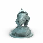 Dragonborn Mount Stare Saddle Tabletop Miniature - Sultan of Scales - RPG - D&D