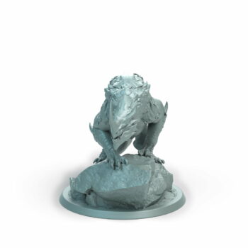Dragonborn Mount Stare Wild Tabletop Miniature - Sultan of Scales - RPG - D&D