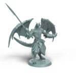 Dragonborn Soldier Challenge Tabletop Miniature - Sultan of Scales - RPG - D&D