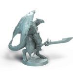 Dragonborn Soldier Patrol Tabletop Miniature - Sultan of Scales - RPG - D&D