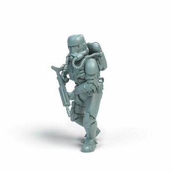Lagoon Genetic Soldier  A Legion - Shatterrpoint Miniature