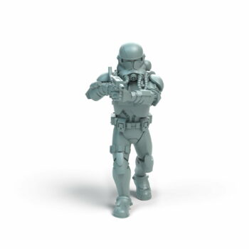 Lagoon Genetic Soldier  C Legion - Shatterrpoint Miniature