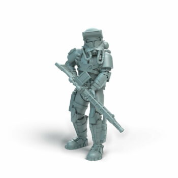 Lagoon Genetic Soldier Alt  E Legion - Shatterrpoint Miniature