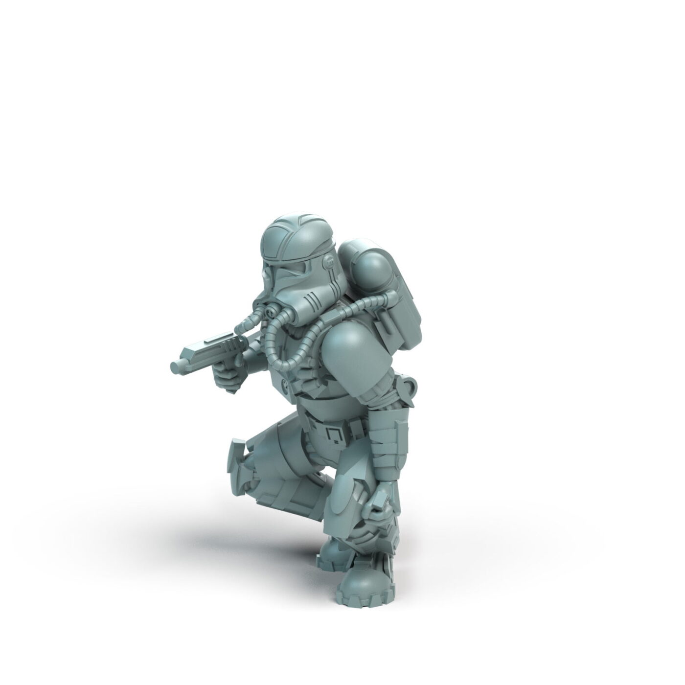 Lagoon Genetic Soldier Specialist  B Legion - Shatterrpoint Miniature