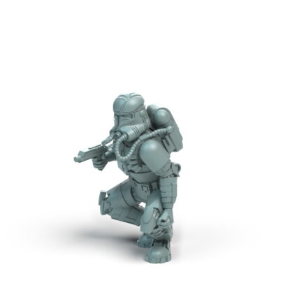 Lagoon Genetic Soldier Specialist  B Legion - Shatterrpoint Miniature