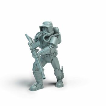Lagoon Genetic Soldier Specialist  D Legion - Shatterrpoint Miniature