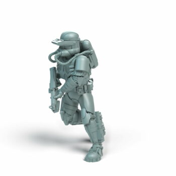 Lagoon Genetic Soldier Specialist  E Legion - Shatterrpoint Miniature