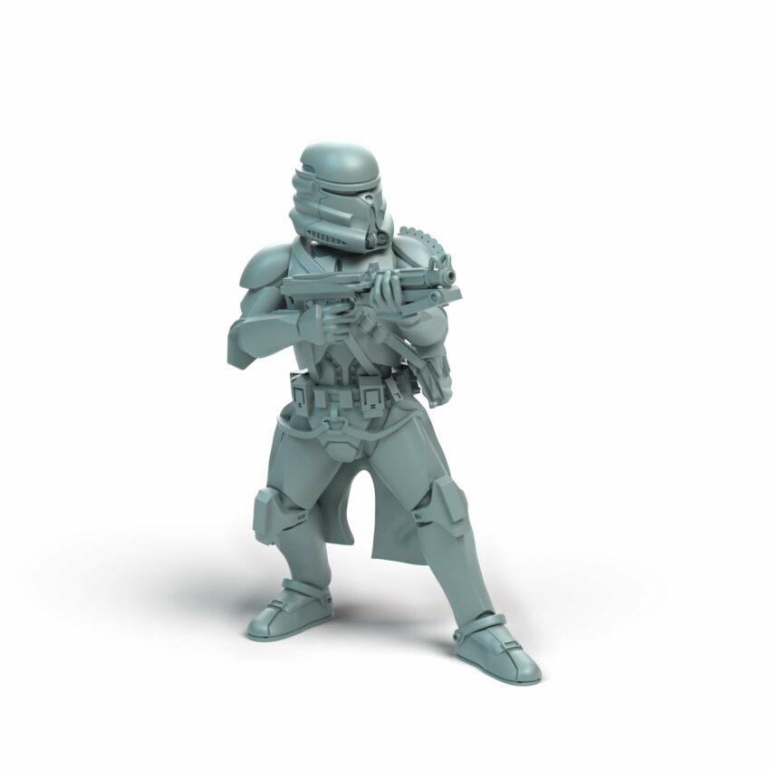 Airborne Genetic Soldiers  F Legion - Shatterrpoint Miniature