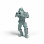 Urban Genetic Soldier  B Legion - Shatterrpoint Miniature