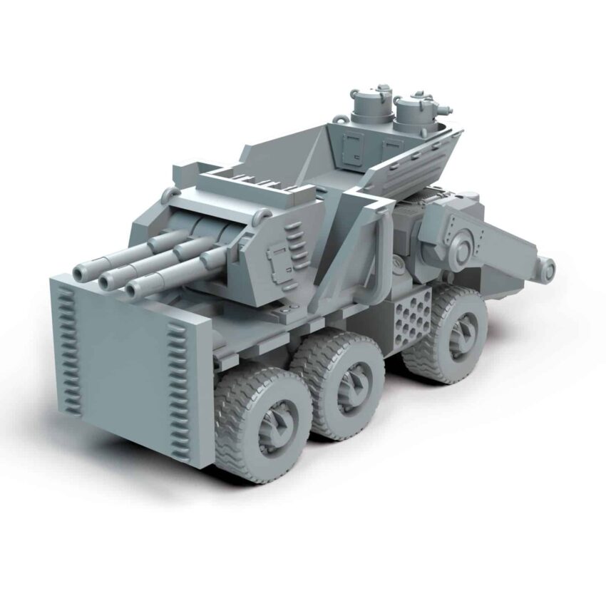 Brunelli Weaponized Battletech Miniature - Mechwarrior