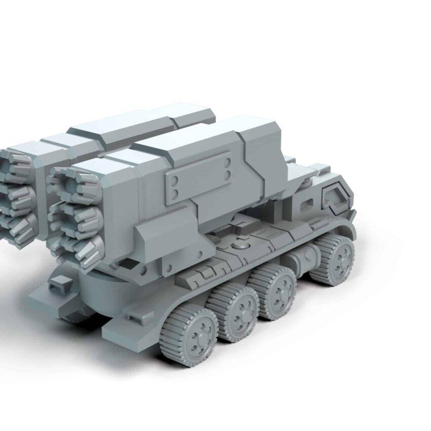 Lrmc M Wheeled Battletech Miniature - Mechwarrior