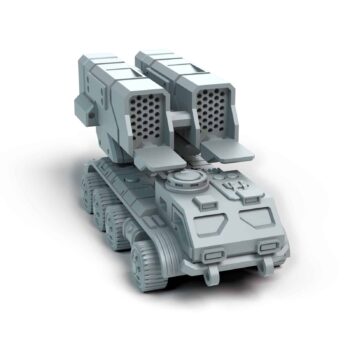 Lrmc Wheeled Battletech Miniature - Mechwarrior