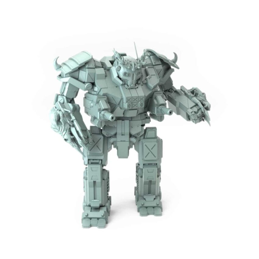 Atlas-As G-W-Lgd-Tyrant-Posed-Repaired BattleTech Miniature