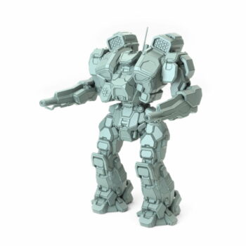 Warhammer-Iic- B-Freestanding-Repaired-Repaired BattleTech Miniature