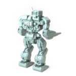 Warhammer-Whm- GA-Freestanding-Repaired BattleTech Miniature
