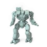 Warhammer-Whm- GA-Posed-Repaired BattleTech Miniature