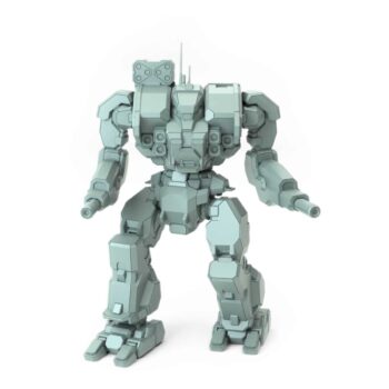 Warhammer-Whm- GA-Posed-Repaired BattleTech Miniature