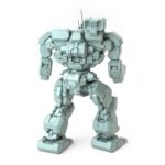 Warhammer-Whm- GA-Posed-Repaired BattleTech Miniature