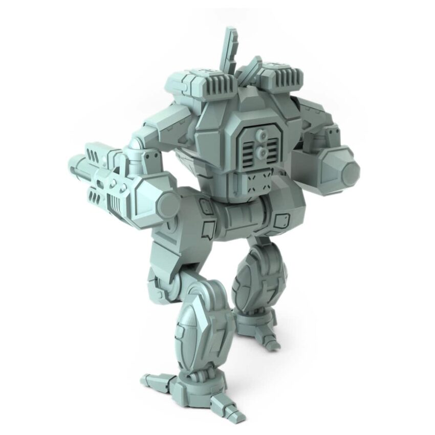 Alpha Wolf Battletech Miniature - Mechwarrior