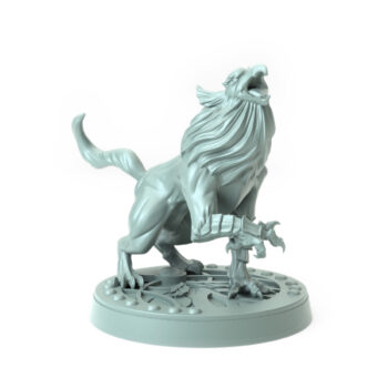 Gryphon_A Tabletop Miniature - Shields of Dawn - RPG - D&D