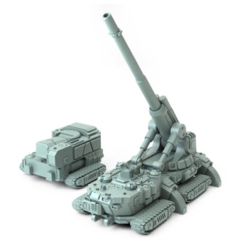 Lt-Mob- B E Mobile Long Tom Artillery Battletech Miniature - Mechwarrior