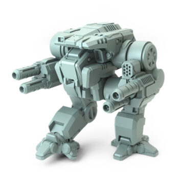 Masakari Posed Battletech Miniature - Mechwarrior