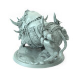 Orc Boar Guard Saddle Tabletop Miniature - Northern Orcs - RPG - D&D